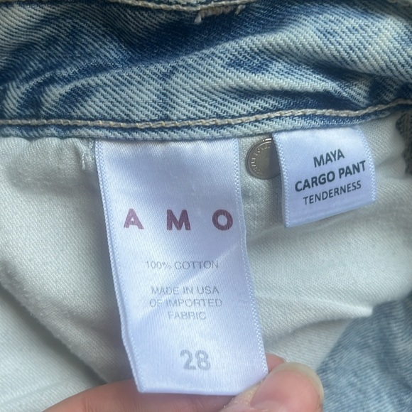 AMO Maya Cargo Denim Pants - Picture 13 of 16